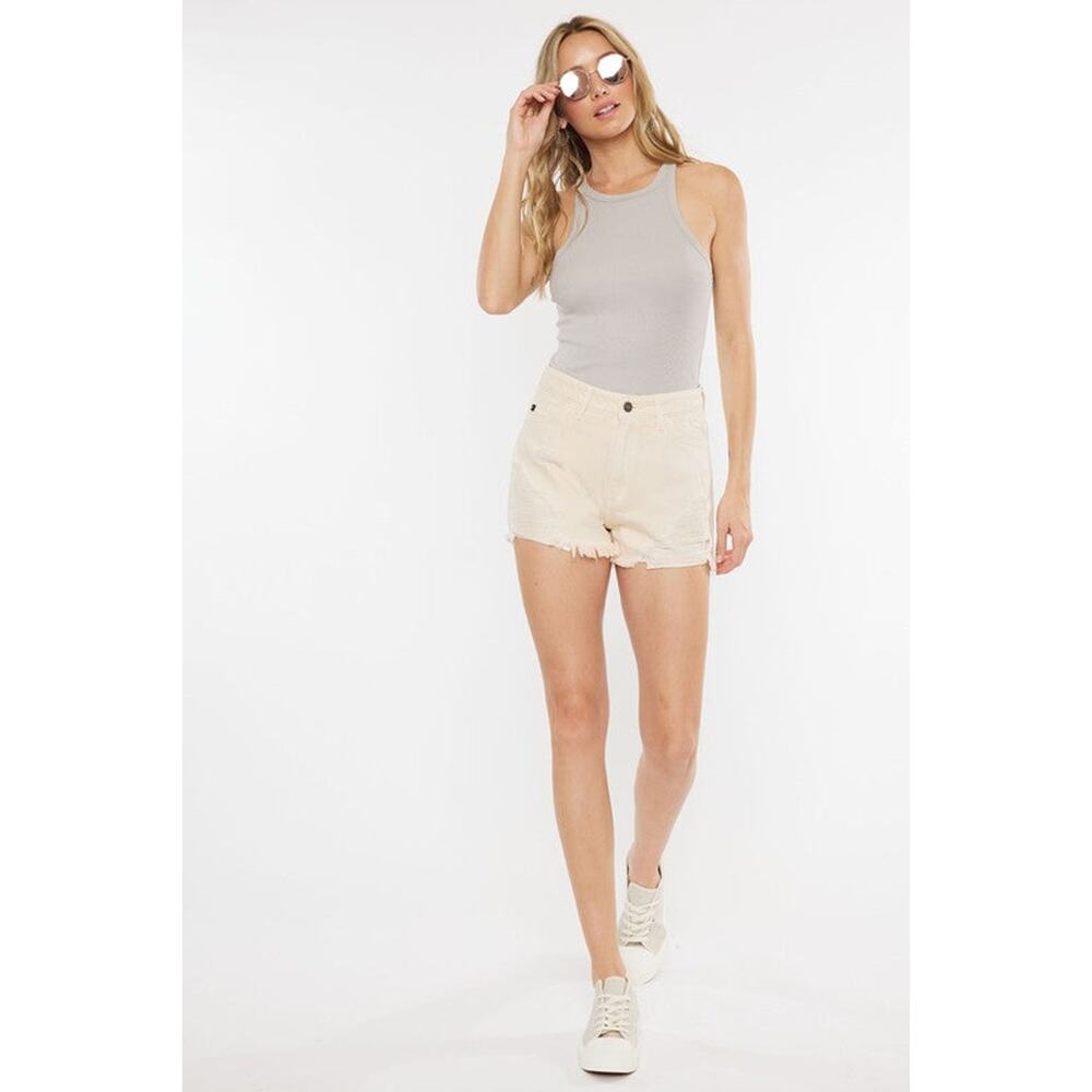 Peachy Keen Denim Shorts